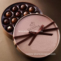 Gift Packing Box, Round Silk Ribbon Gift Box (TW-CHB0024)